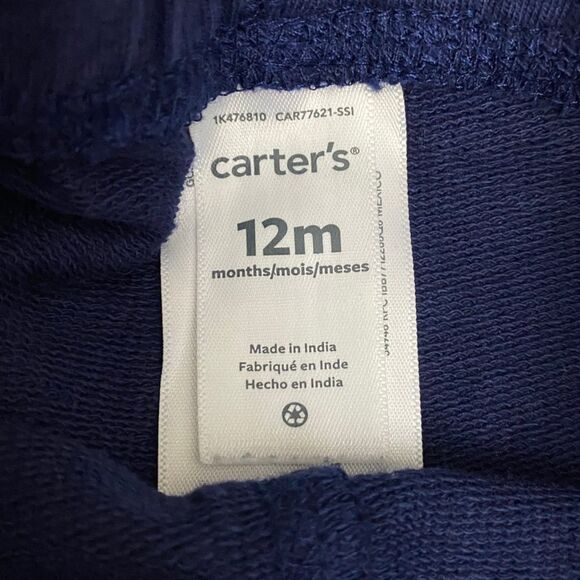 CARTER'S | 3/$15 Blue Baby Sweatpants - Picture 3 of 3